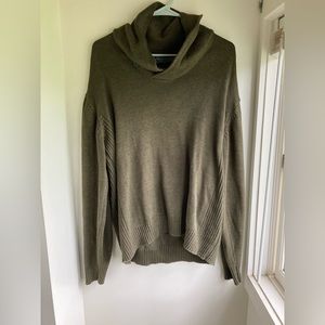 Oscar De La  Renta Womens cowl neck sweater Sz XL